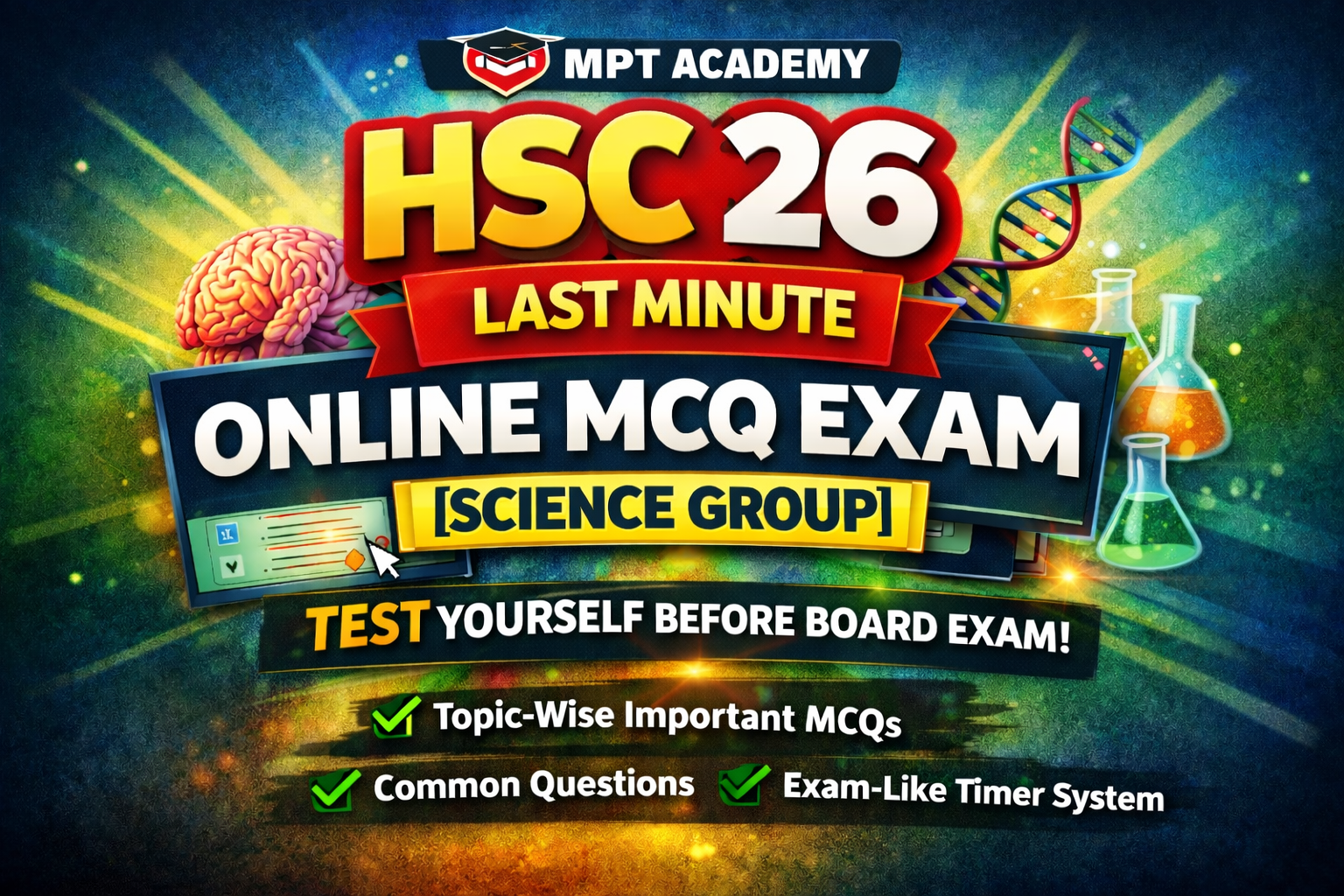 HSC 26 Model Test [Science Group]